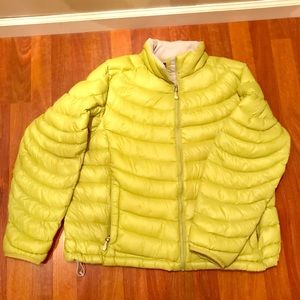 Green Lands End Puffer Jacket